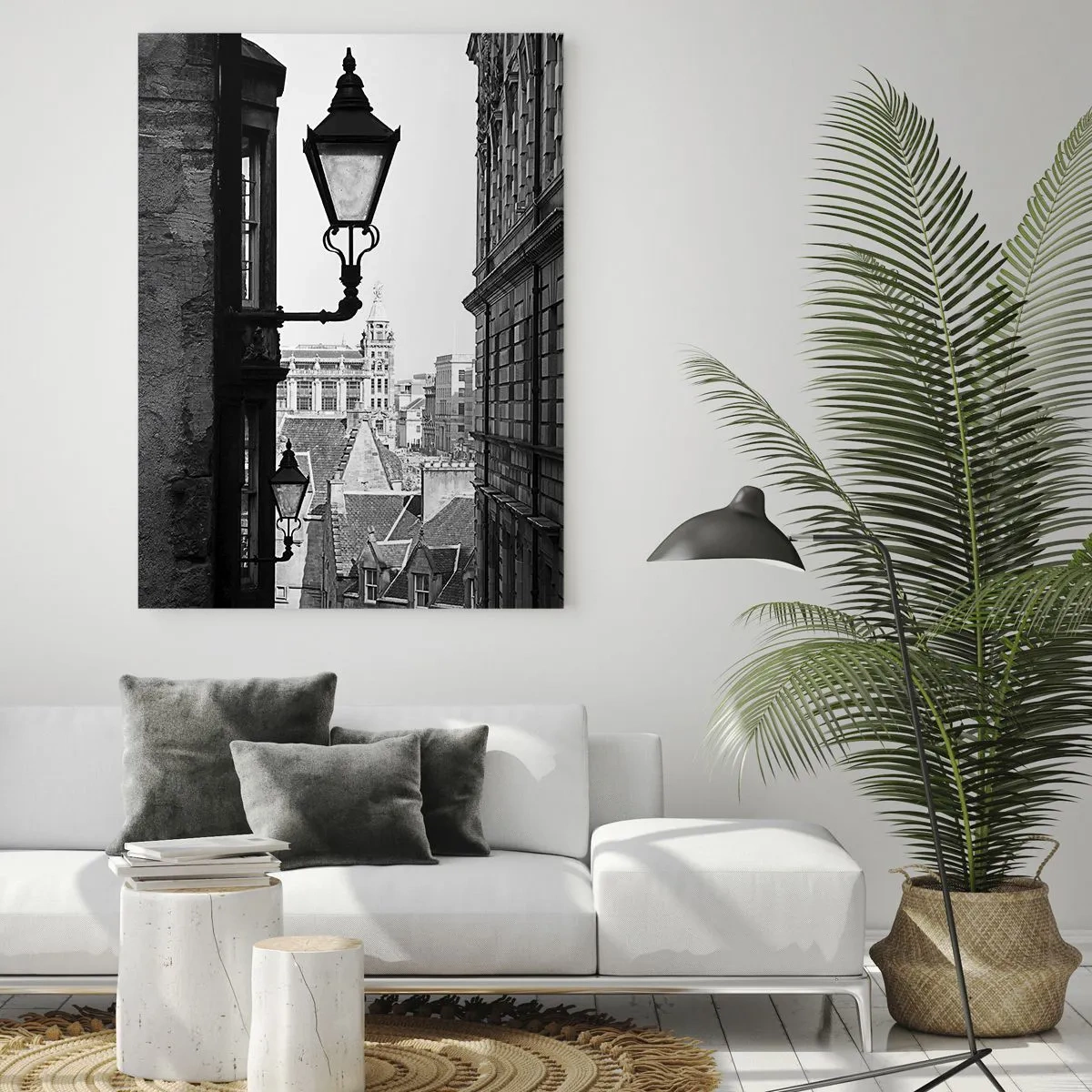 Glass picture - Tale from Edinburgh - 80x120 cm