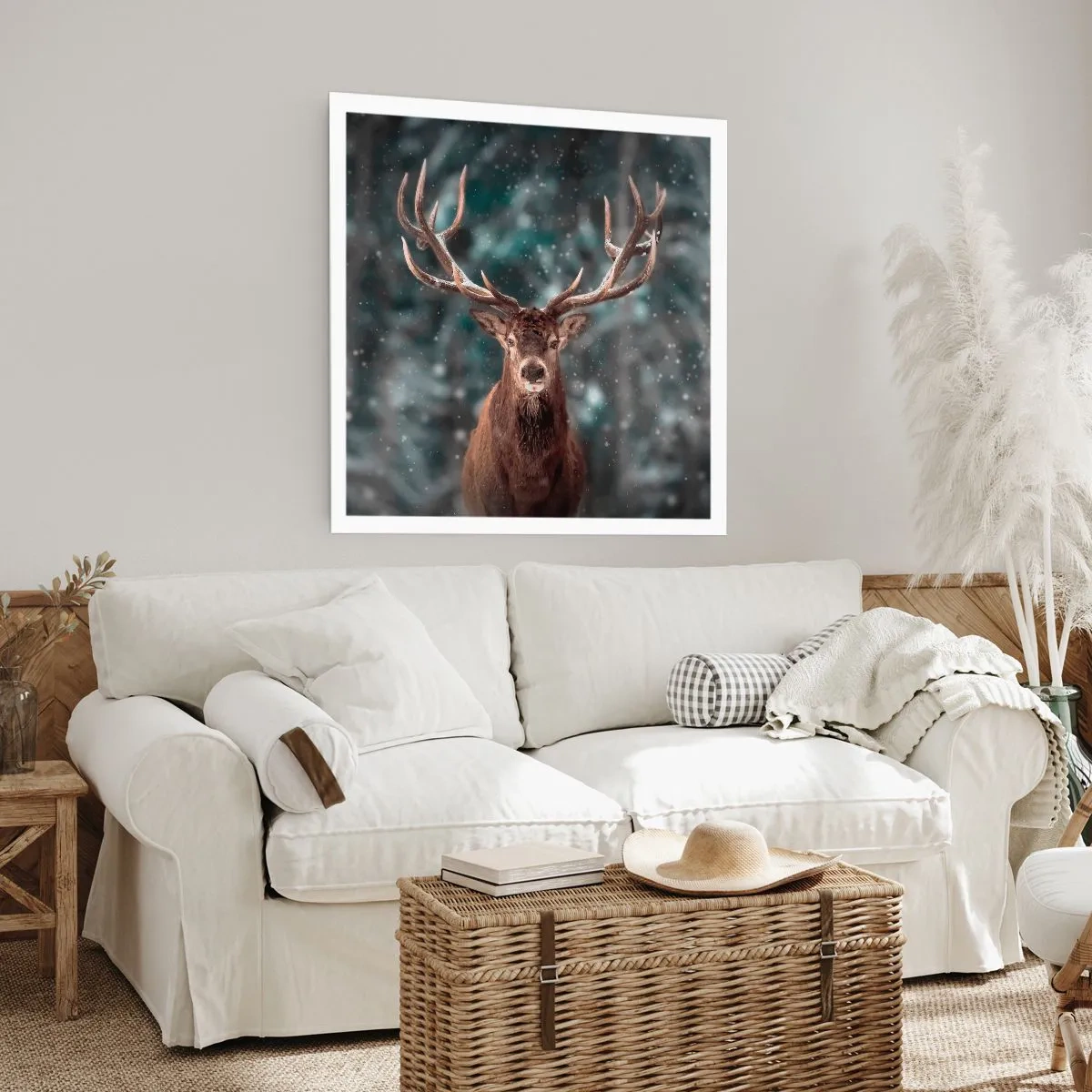 Poster - King of Forest Crowned - 60x60 cm