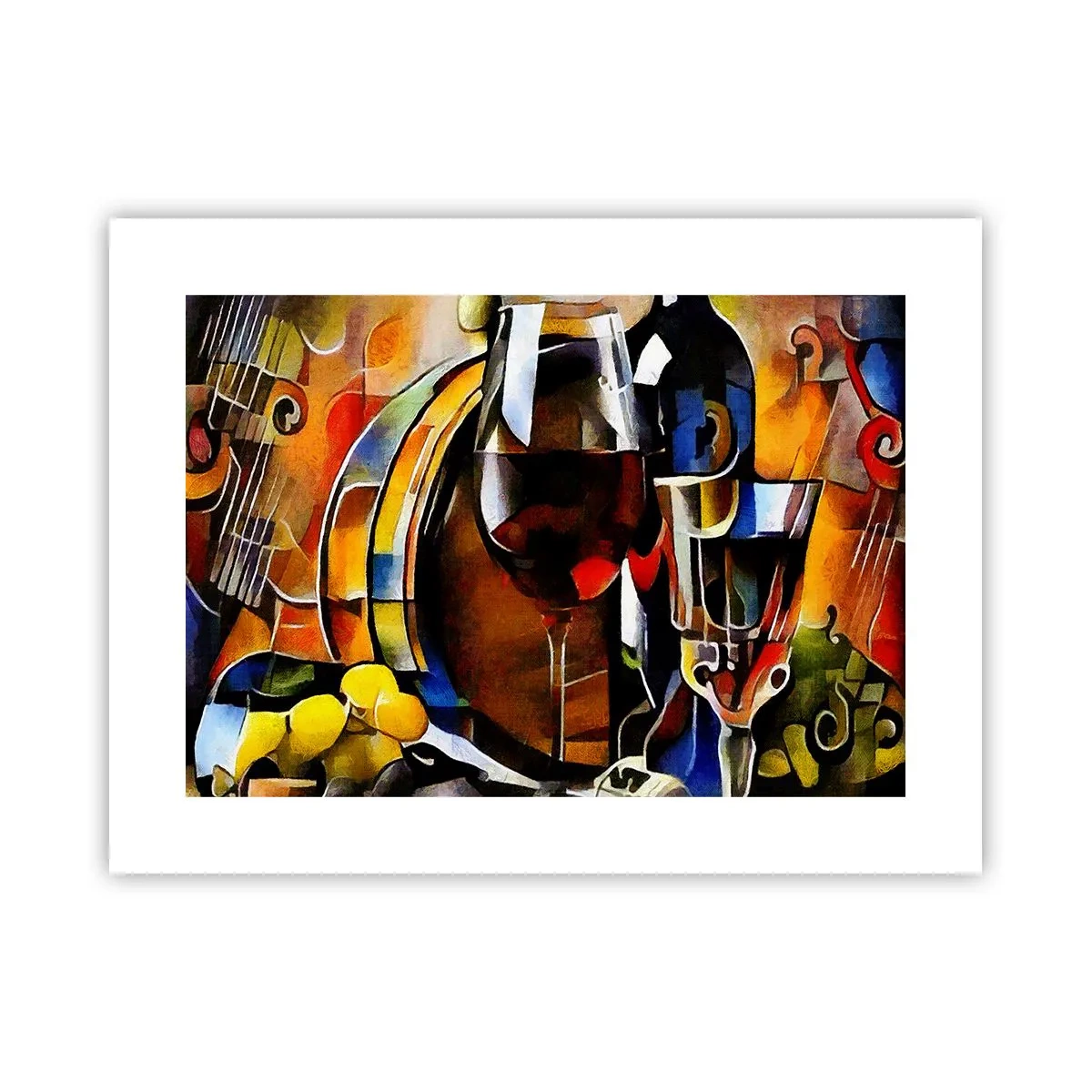 Poster - And The World Fills With Colours - 40x30 cm