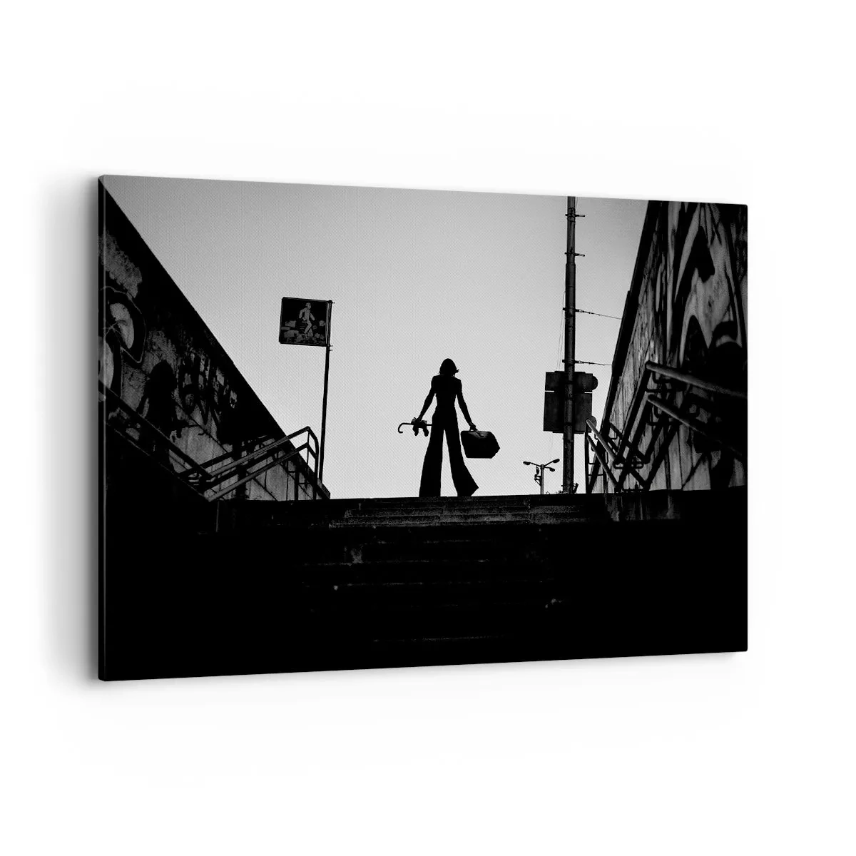 Canvas picture - City Wander - 120x80 cm