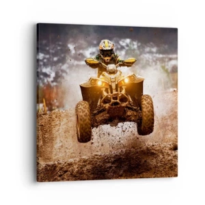 Canvas picture - No Risk No Fun - 40x40 cm