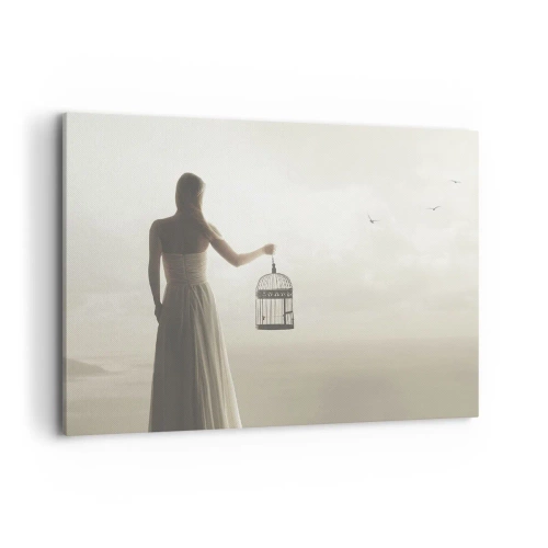 Canvas picture - Be Free - 100x70 cm