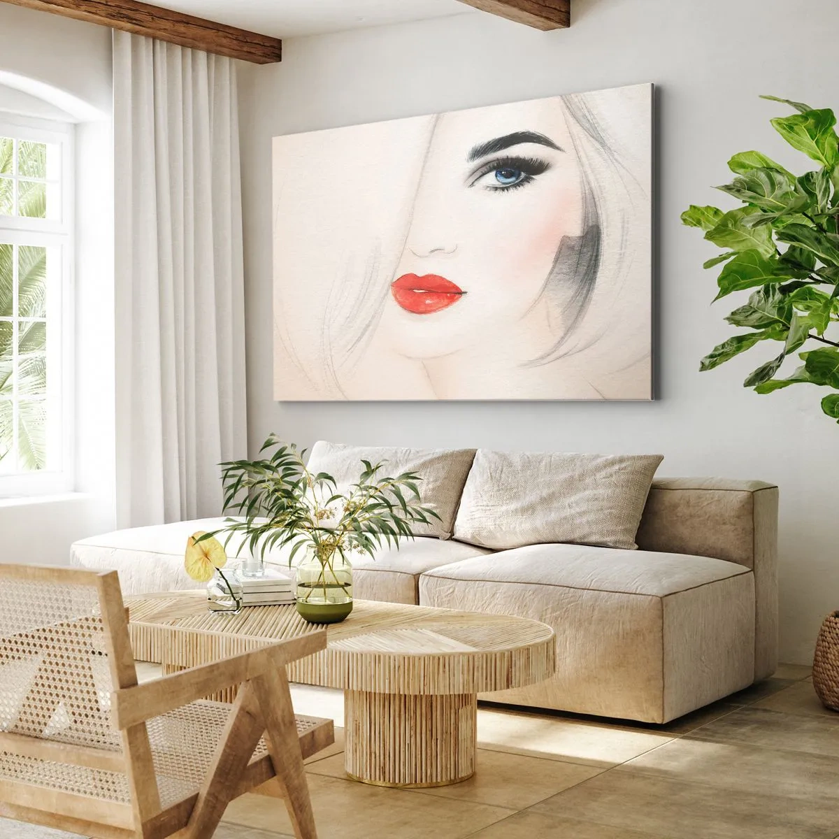 Canvas picture - Mesmerizes and Intoxicates - 120x80 cm