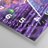 Clock face with numbers