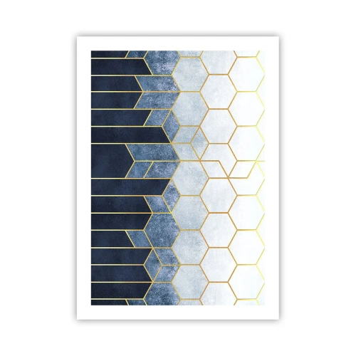 Poster - Composition in Syncopated Rhythm - 50x70 cm