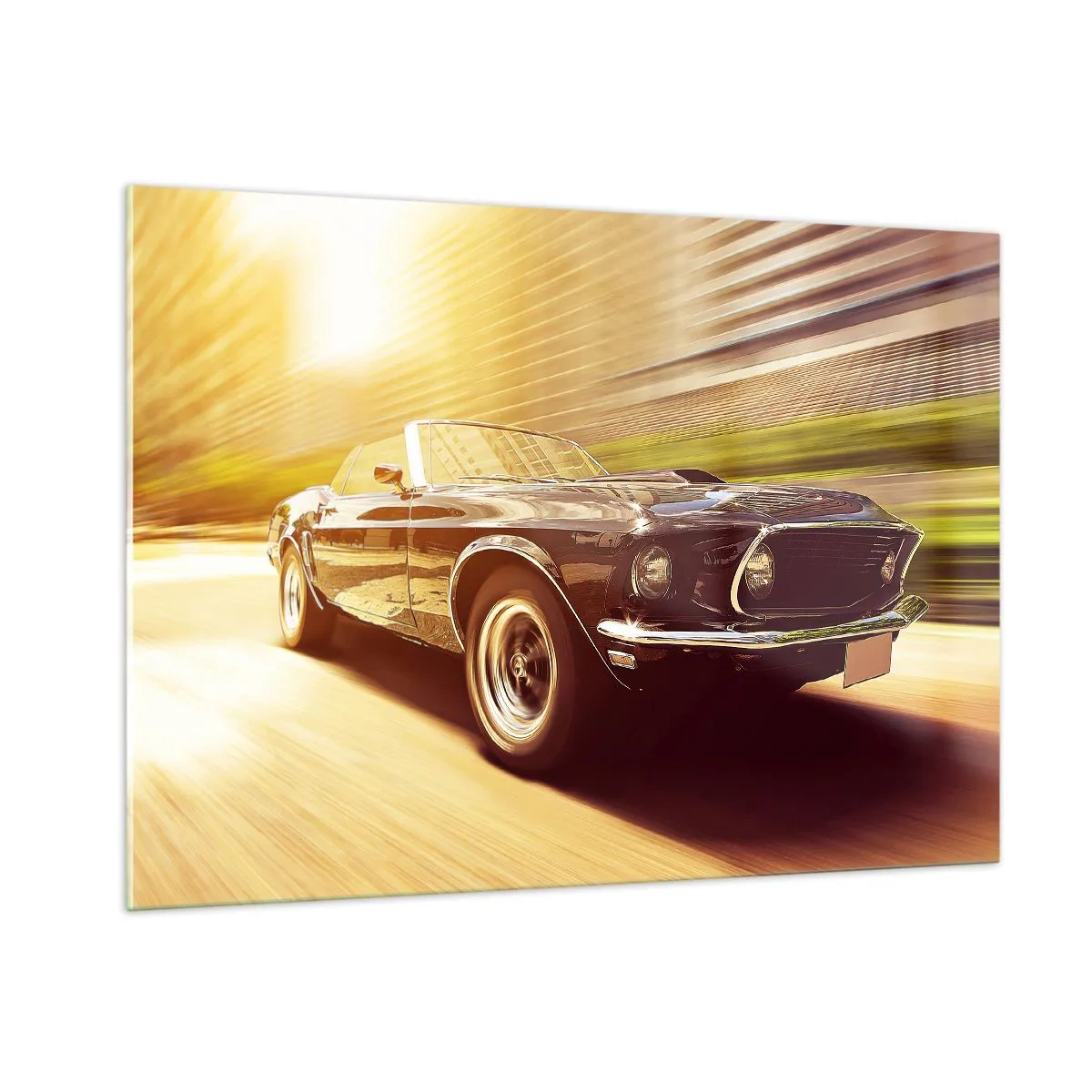 Glass picture - 1967- Return of the Legend - 100x70 cm