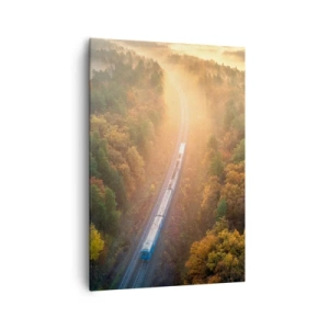 Canvas picture - Autumn Trip - 70x100 cm