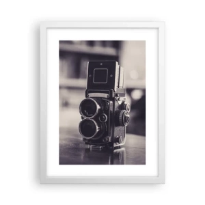 Poster in white frmae - Magic of the Old Photograph - 30x40 cm