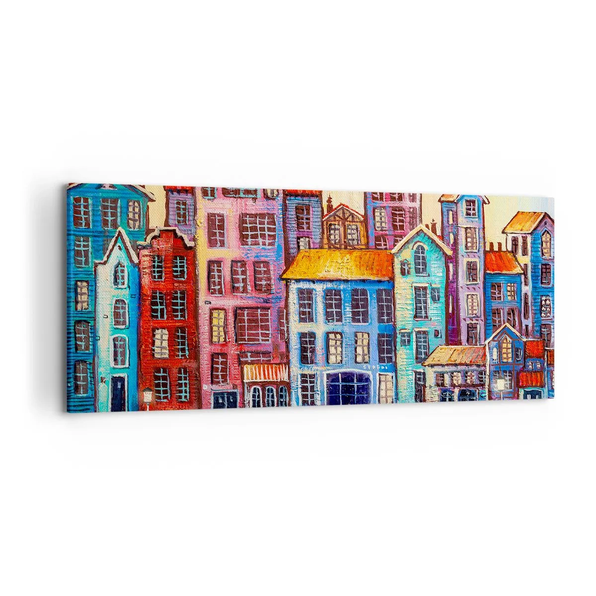 Canvas picture - City Like From a Fairytale - 120x50 cm