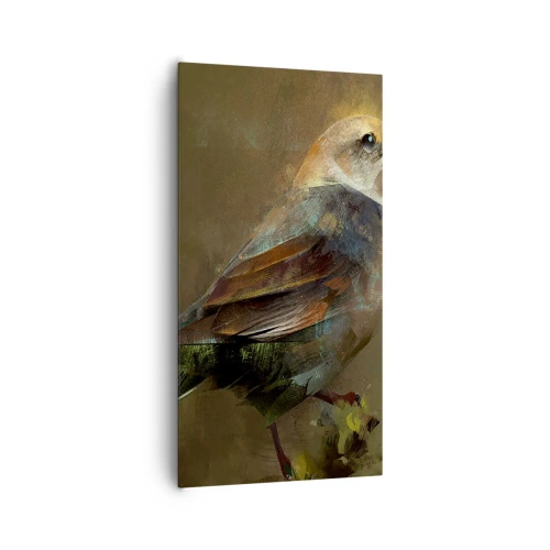 Canvas picture - Sparrow, a Little Birdy - 65x120 cm
