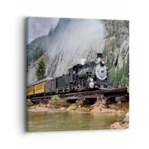 Canvas picture - Where Are You off to? - 40x40 cm