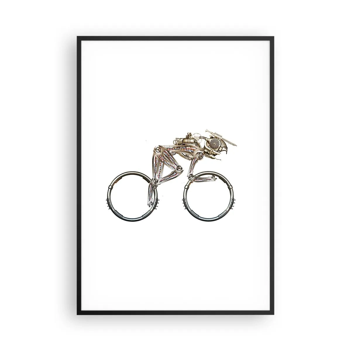 Poster in black frame - Wonderful Machinery - 70x100 cm