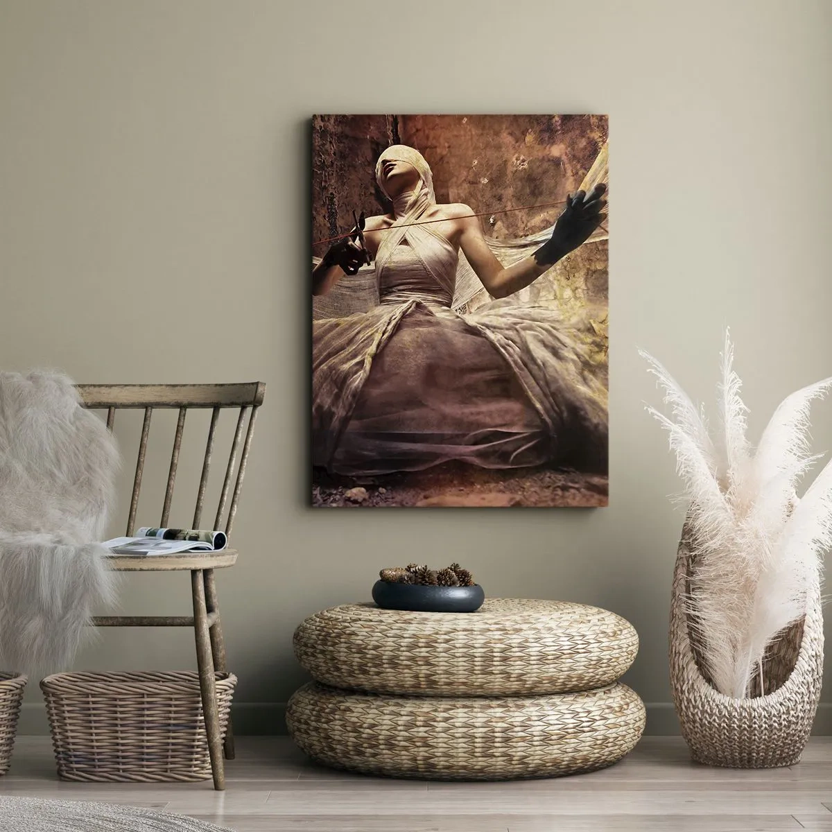 Canvas picture - Godess of Destiny - 80x120 cm