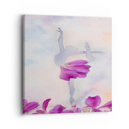 Canvas picture - Delicate Like a Flower - 40x40 cm