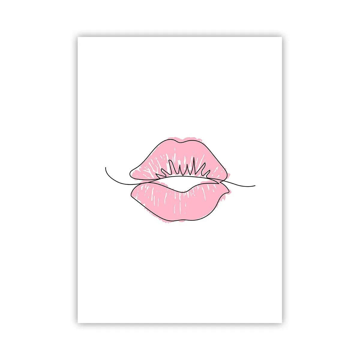 Poster - Ready for a Kiss? - 50x70 cm