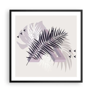 Poster in black frame - Shadow of a Shadow - 60x60 cm