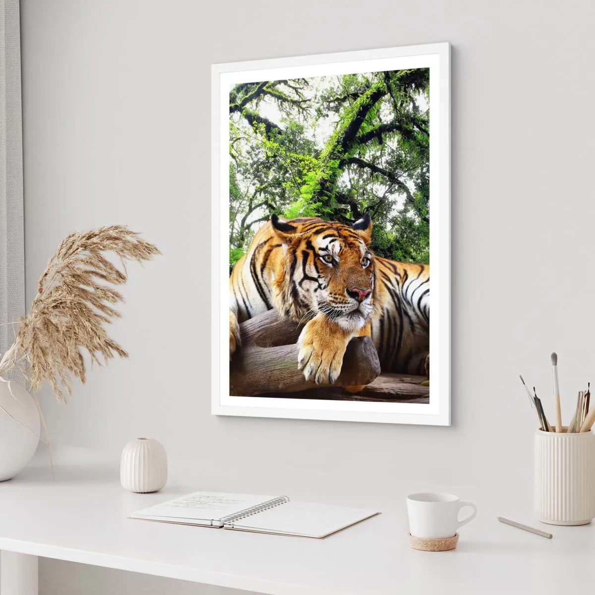 Poster in white frmae - Best Regards - 30x40 cm