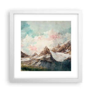 Poster in white frmae - Rocky Blades - 30x30 cm