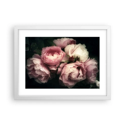 Poster in white frmae - Belle Epoque Charm - 40x30 cm