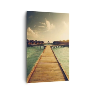 Canvas picture - Warm Welcome - 80x120 cm