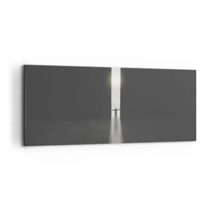 Canvas picture - Step to Bright Future - 120x50 cm