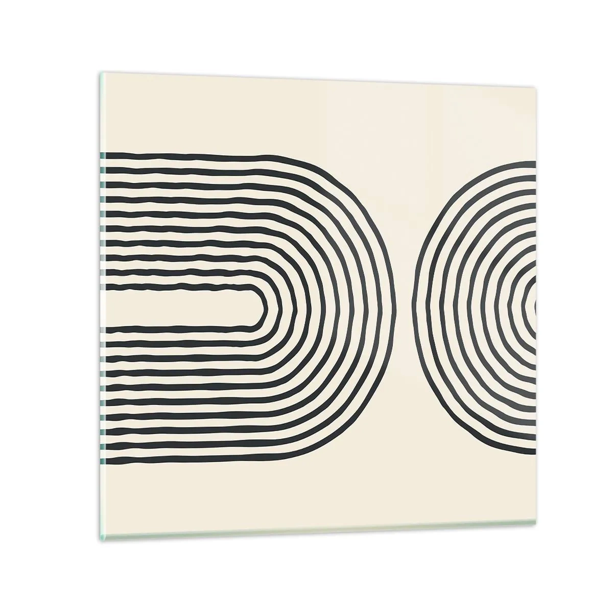 Glass picture - In One Moment… - 60x60 cm
