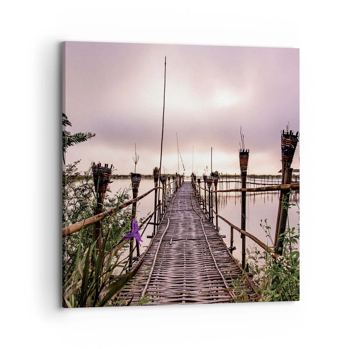 Canvas picture - Peace and Quiet of Asia - 70x70 cm