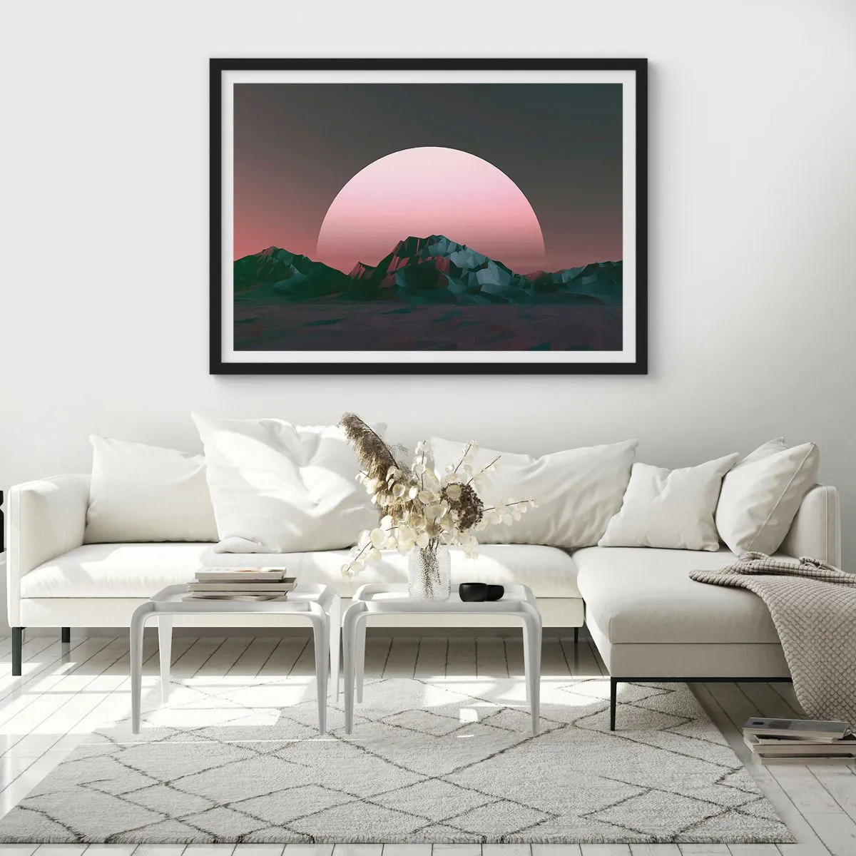 Poster in black frame - In a Neighbouring Galaxy - 100x70 cm