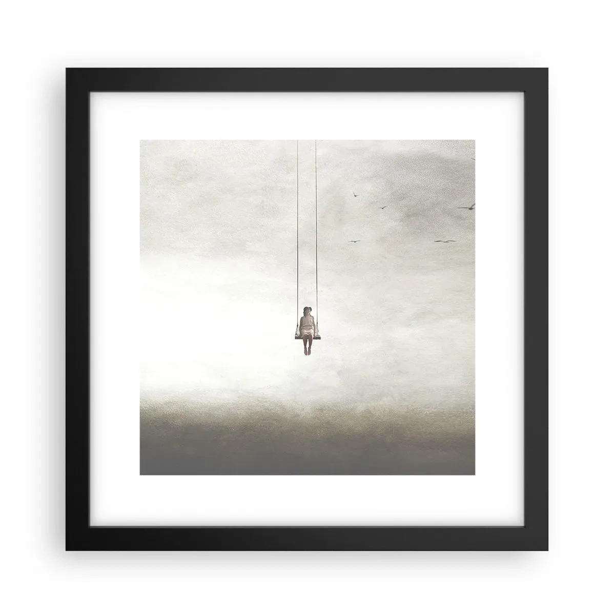Poster in black frame - Child in Us - 30x30 cm
