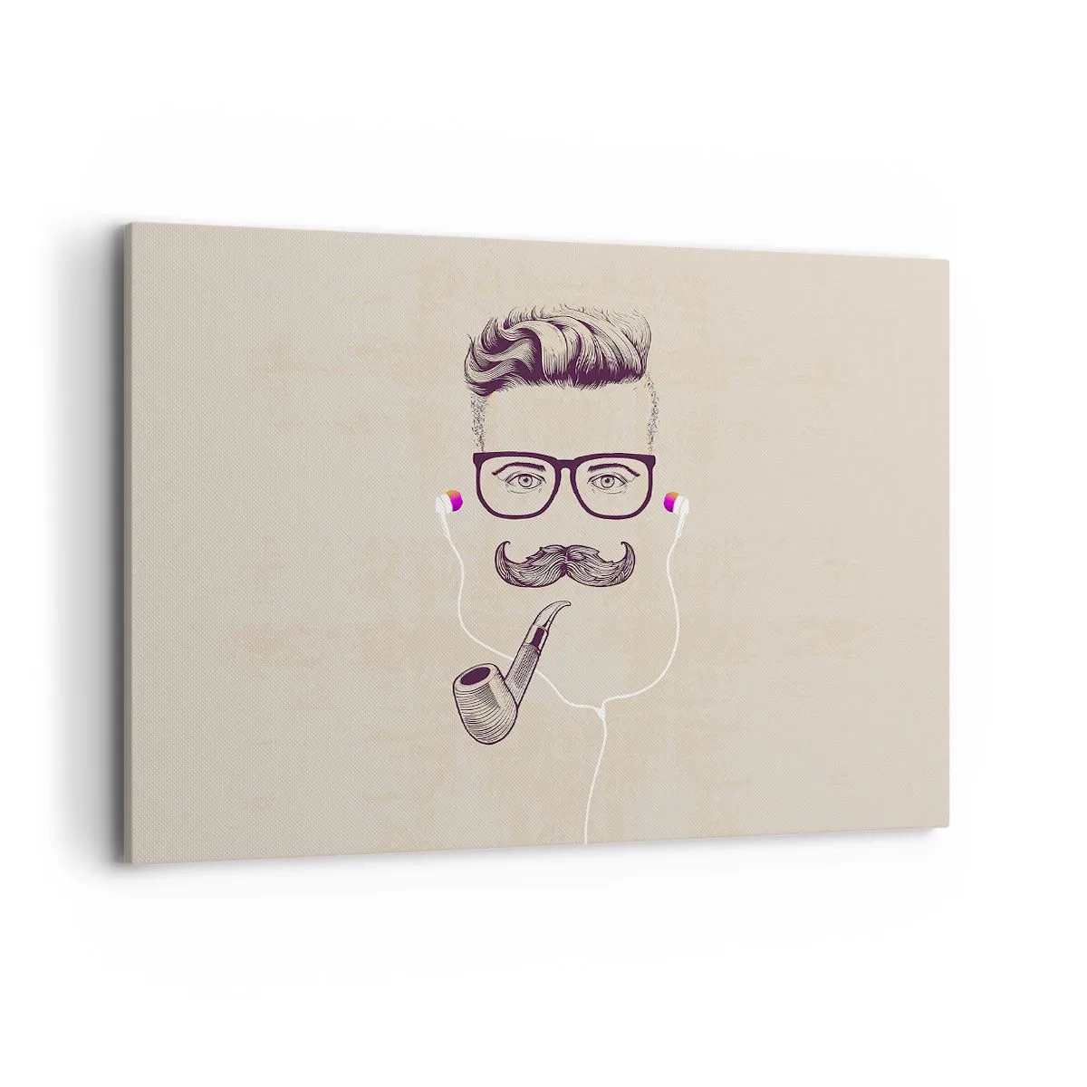 Canvas picture - A Real Man? - 120x80 cm