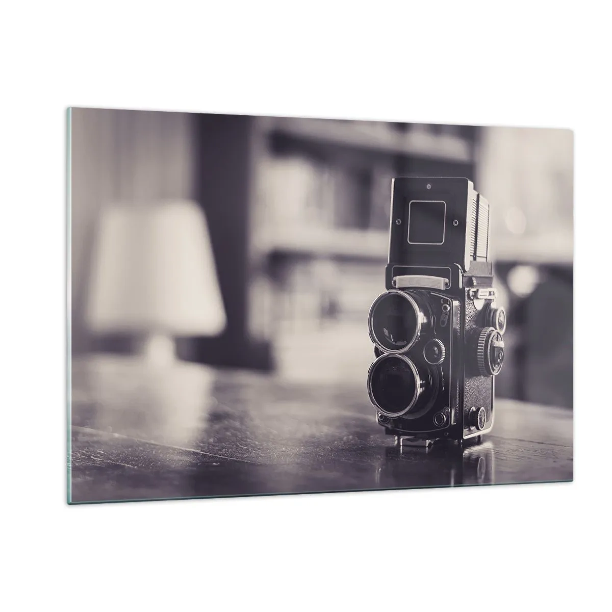 Glass picture - Magic of the Old Photograph - 120x80 cm