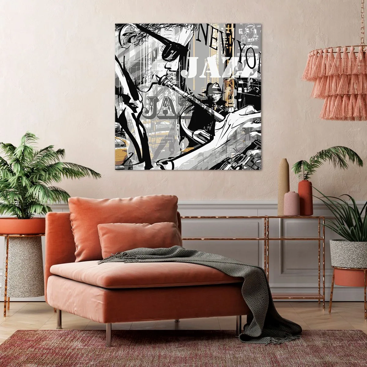 Canvas picture - In the Rhythm of New York - 50x50 cm