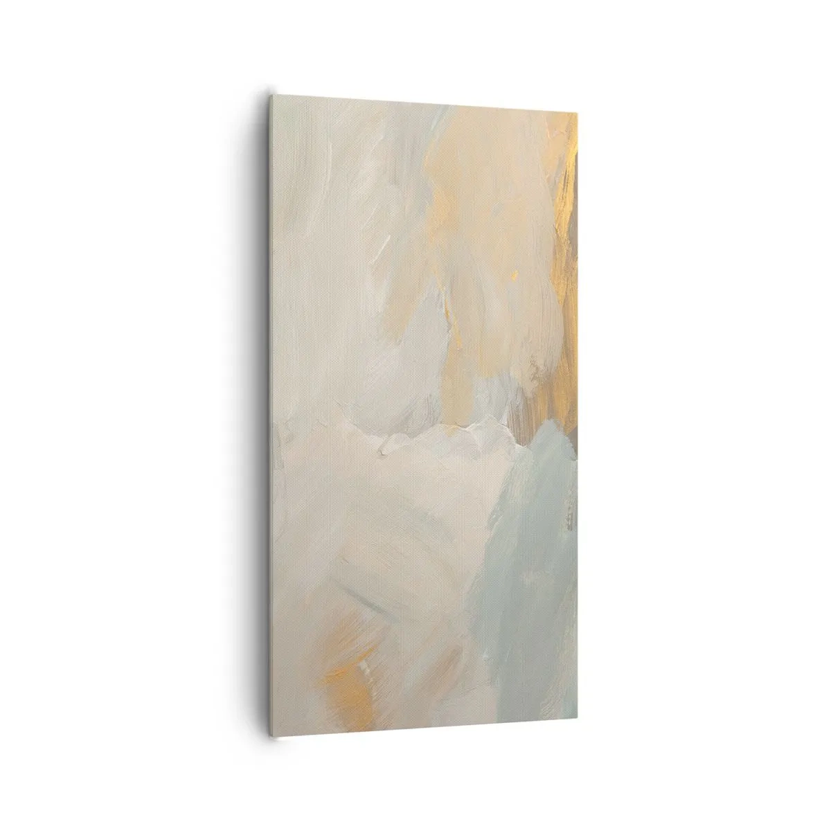 Canvas picture - Abstract: Land of Gentleness - 65x120 cm