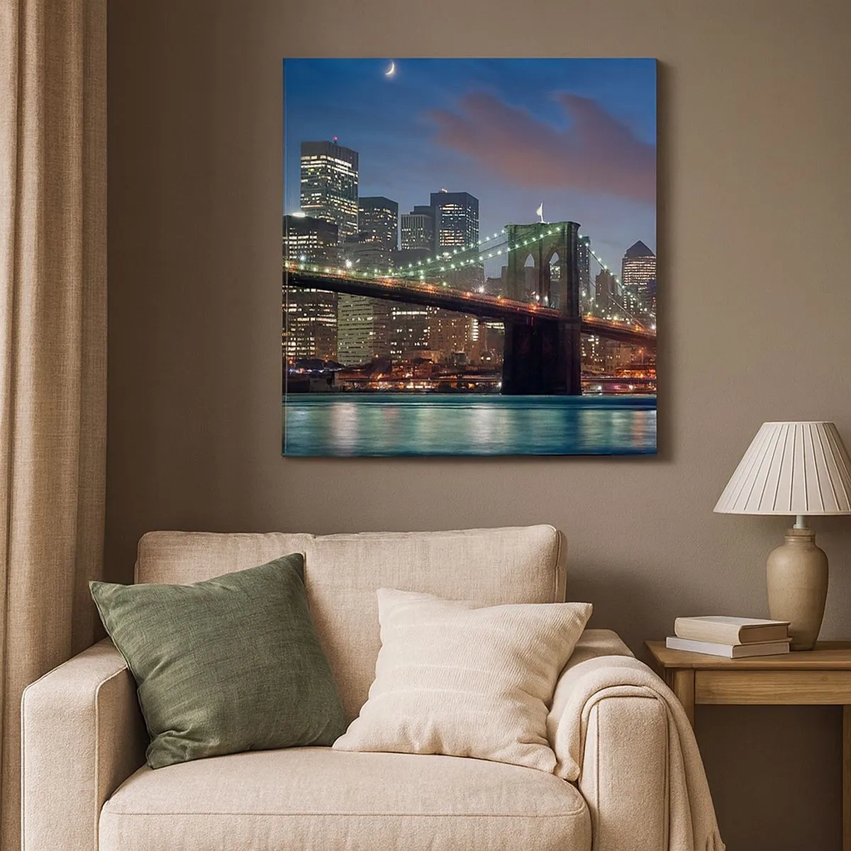 Canvas picture - Starry Night - 30x30 cm