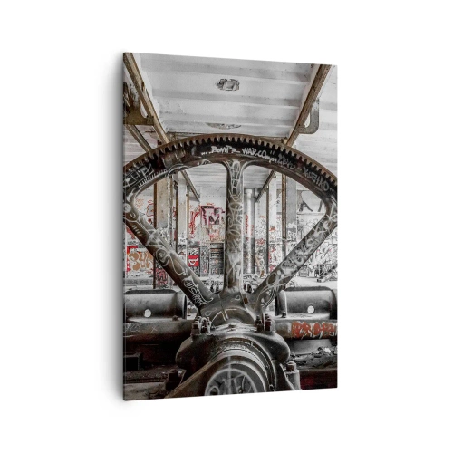 Canvas picture - Secret Life of a Factory - 70x100 cm