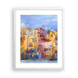 Poster in white frmae - We Are Together - 40x50 cm