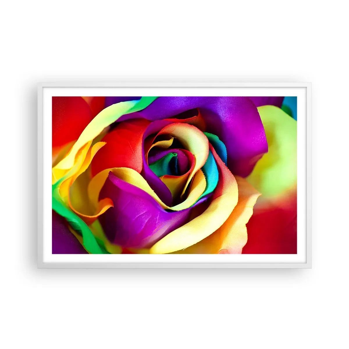 Poster in white frmae - It's Impossible - 91x61 cm