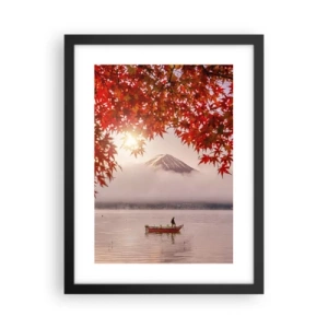 Poster in black frame - In Japanese Style - 30x40 cm