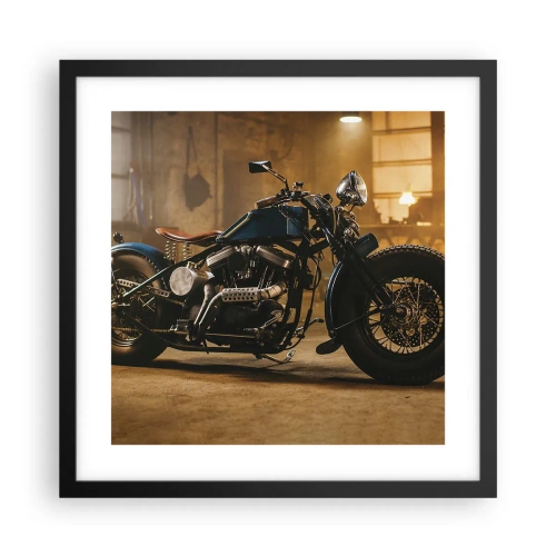 Poster in black frame - I Can Do Anything - 40x40 cm