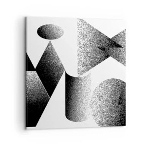 Canvas picture - Angles and Ovals - 50x50 cm