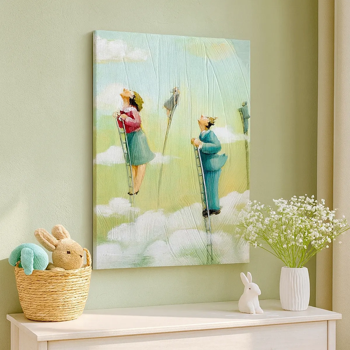 Canvas picture - Following the Dream - 50x70 cm