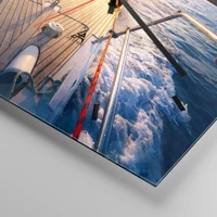 Clock face with lines