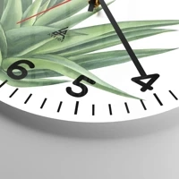 Clock face with numbers