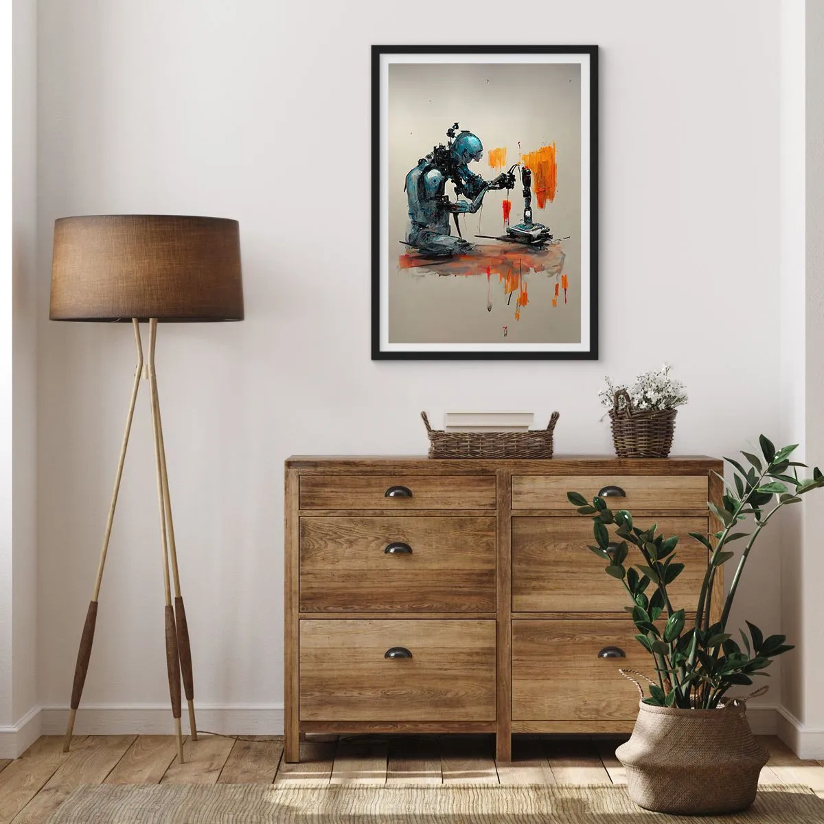 Poster in black frame - This Is Tomorrow - 61x91 cm