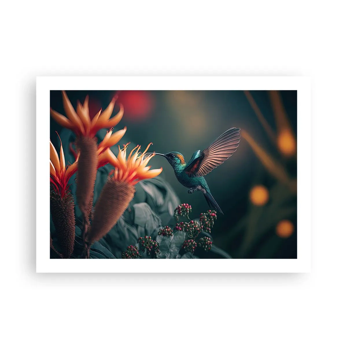 Poster - Really Colourful Life - 70x50 cm