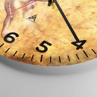 Clock face with numbers