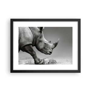 Poster in black frame - Uncontrolled Power - 40x30 cm