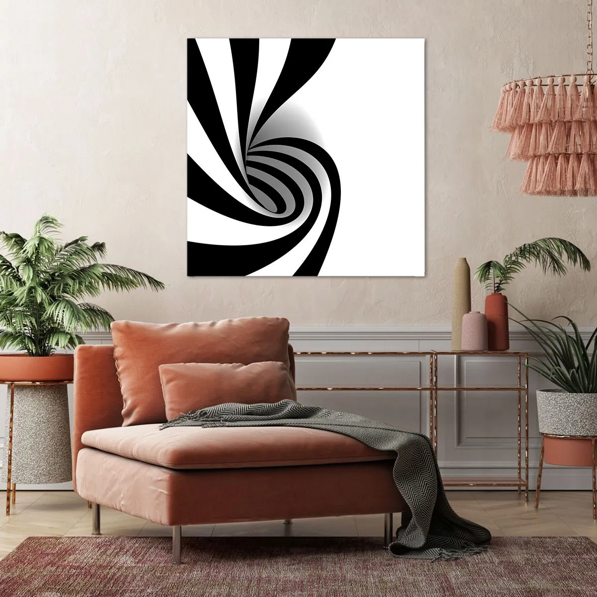 Canvas picture - And Yet It Turns - 60x60 cm
