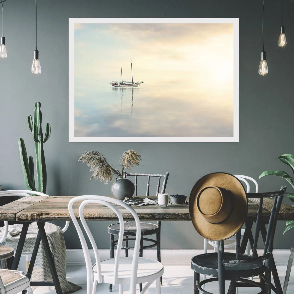 Poster - In the Sea of Silence - 70x50 cm