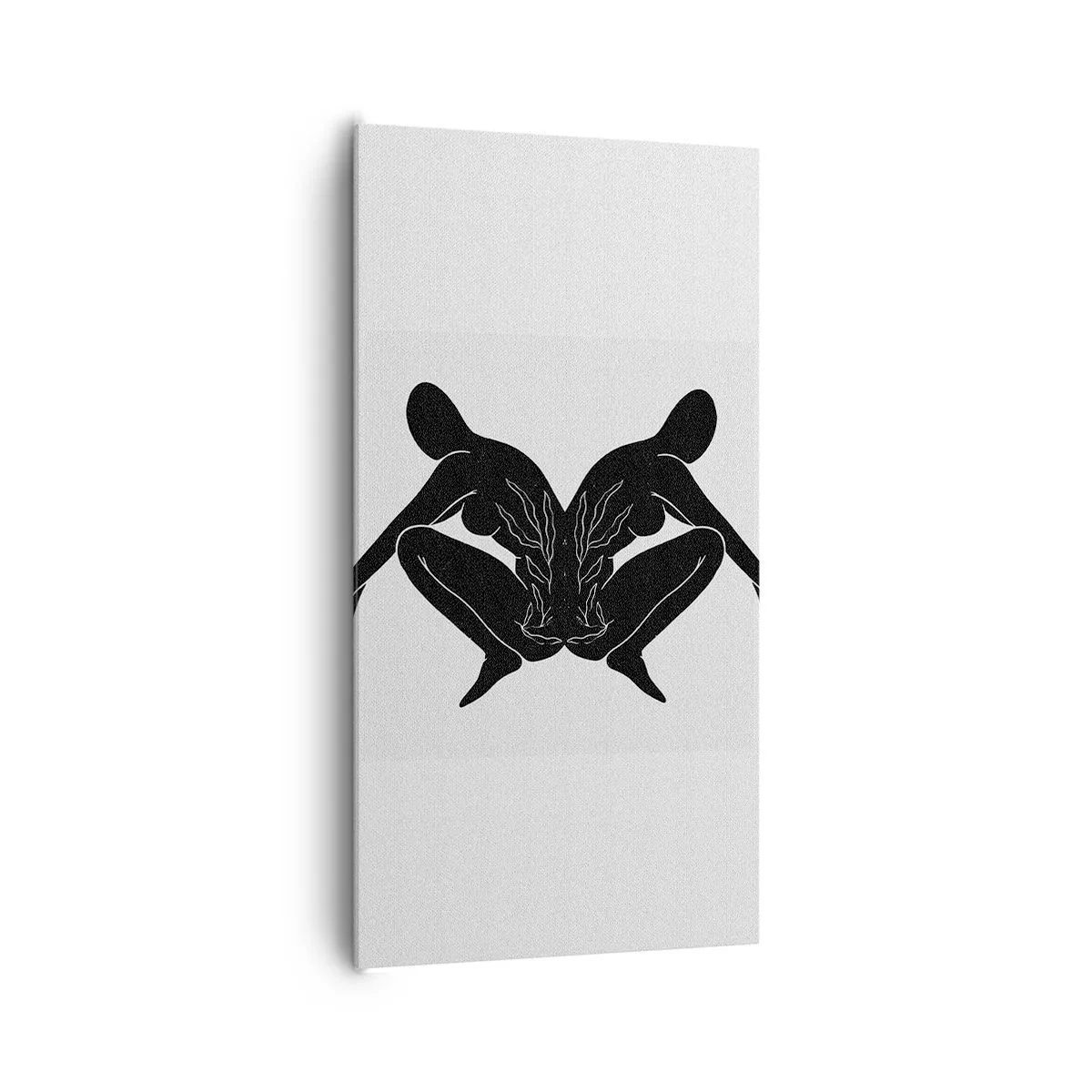 Canvas picture - Mutual Soul - 65x120 cm